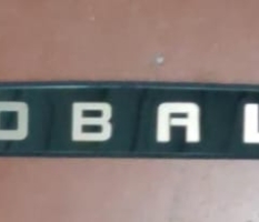 Хром багажа нижний Cobalt