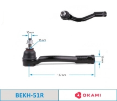 Рулевой наконечник правый (RH) HYUNDAI Sonata KIA K5 16> OKAMI