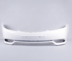 Бампер передний (GAZ) белый Gentra Uz-цех