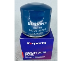 Фильтр масляный (SM121) Hyundai Accent KORPARTS*