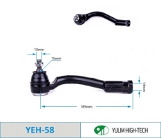 Рулевой наконечник RL комплект  HYUNDAI Sonata 10-19 YULIM KOREA