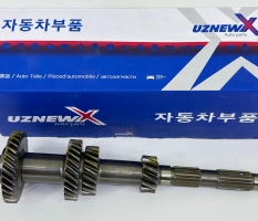 Вал шестерен промежуточный 5-ти ст. КПП Damas UZNEWX